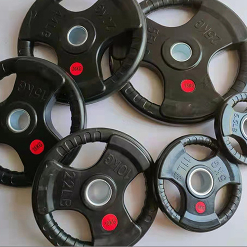 Three-Hole Barbell Plates Three-Hole Barbell Plates