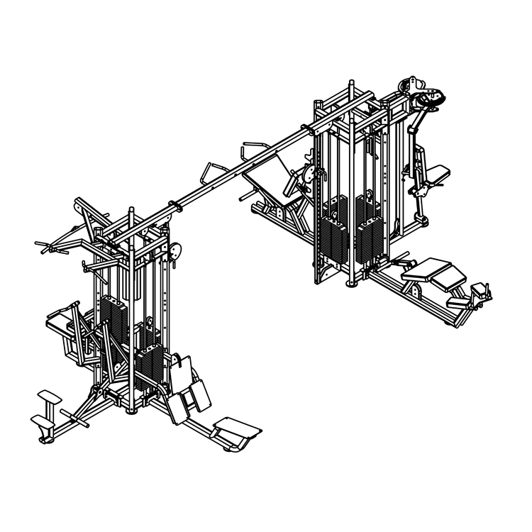 Multi Gym Pro (8Station)<br />DLP259-A