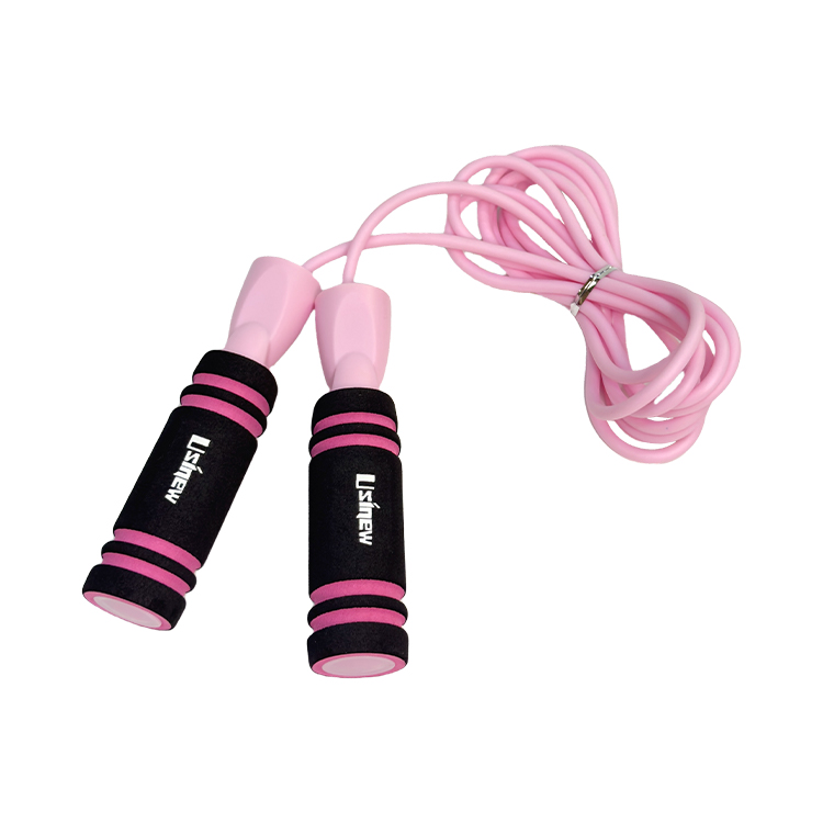 Two-Color Foam Irregular Handle Weighted Jump Rope<br />SF-64