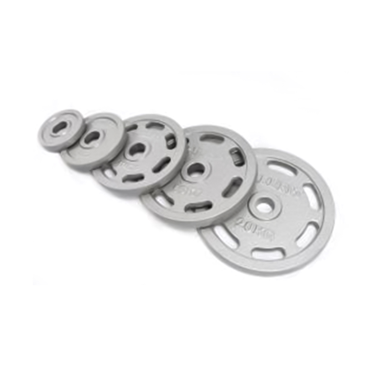 Enamel-finish Weight Plates