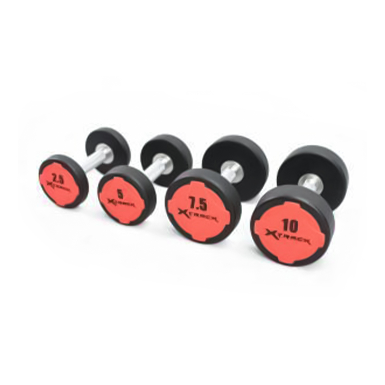 Xtrack CPU Round Head Solid Steel Dumbbells 2.5kg Series Xtrack CPU Round Head Solid Steel Dumbbells 2.5kg Series