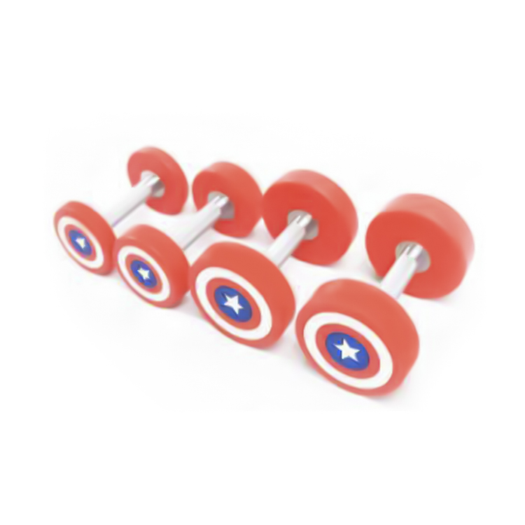 Captain America CPU Solid Steel Dumbbells (kg) Captain America CPU Solid Steel Dumbbells (kg)